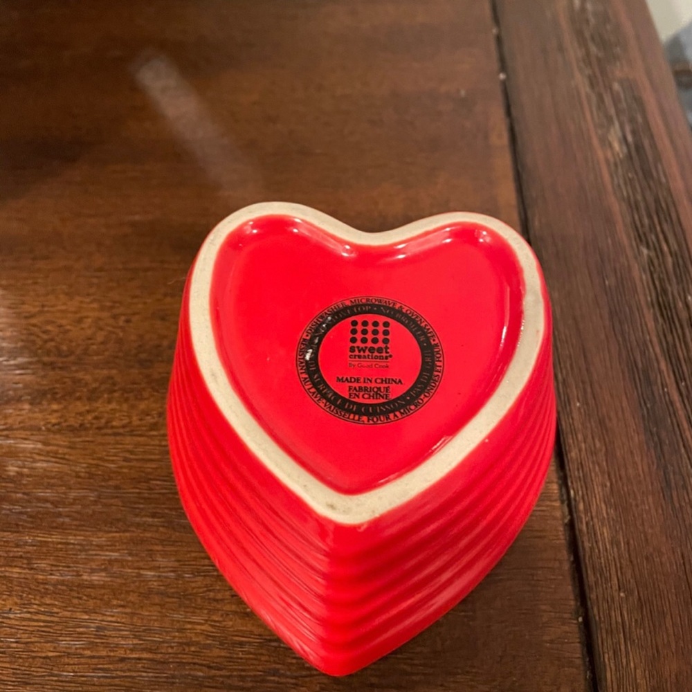 Heart shaped container